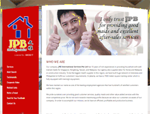 Tablet Screenshot of jpbgroup.com